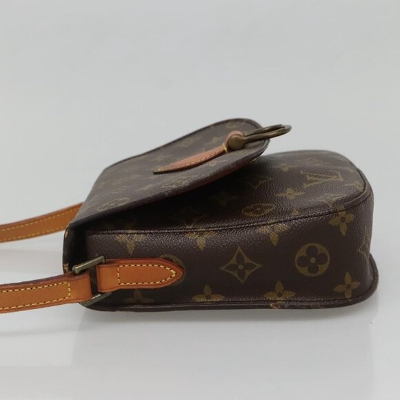 LOUIS VUITTON Monogram Saint Cloud MM Shoulder Bag LV Auth - Picture 4 of 16